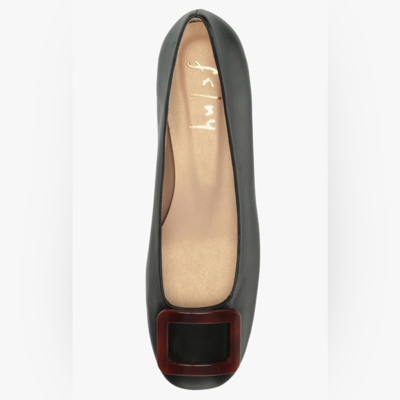 NEW, French Sole FS/NY Womens Leather Drum2 Ballet Flats Buckle Accent Size 8 - Picture 7 of 14